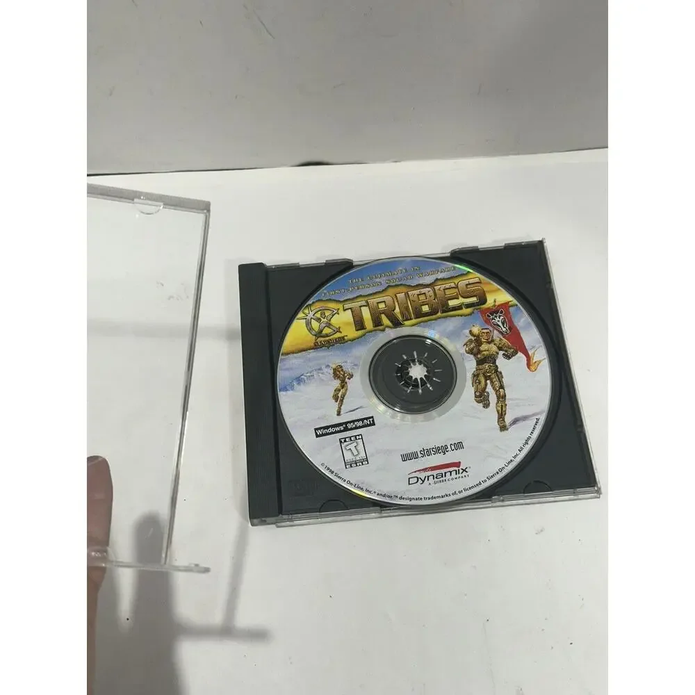 Starsiege Tribes (PC CD-ROM, 1998 ) No Cover CD‎ Only For Windows See Pictures